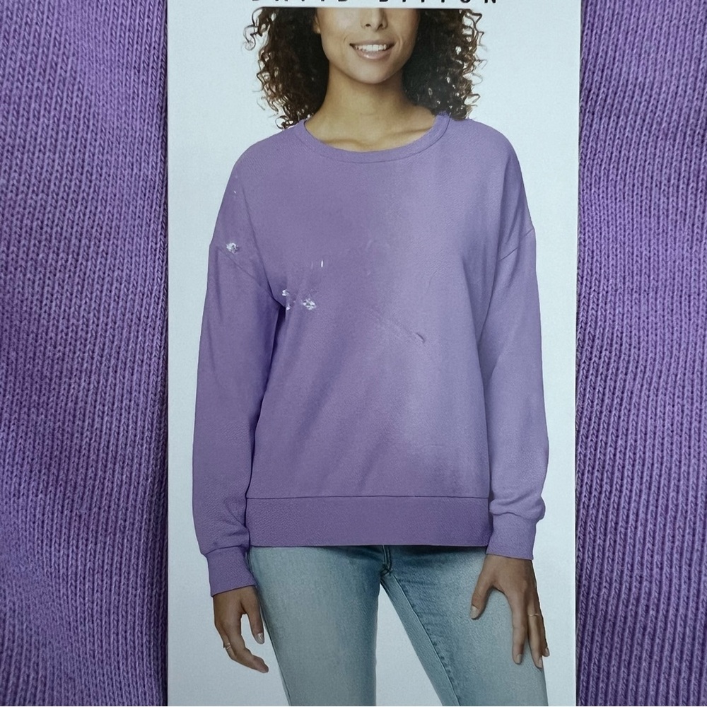 NWT Buffalo David Bitton Ladies’ Crewneck Relaxed Sweatshirt, M